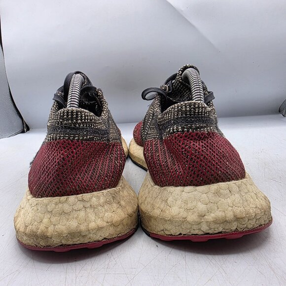 Adidas PureBoost Go Mens Size 9.5 Carbon Black Athletic Shoes Running Walking AH - Picture 4 of 16